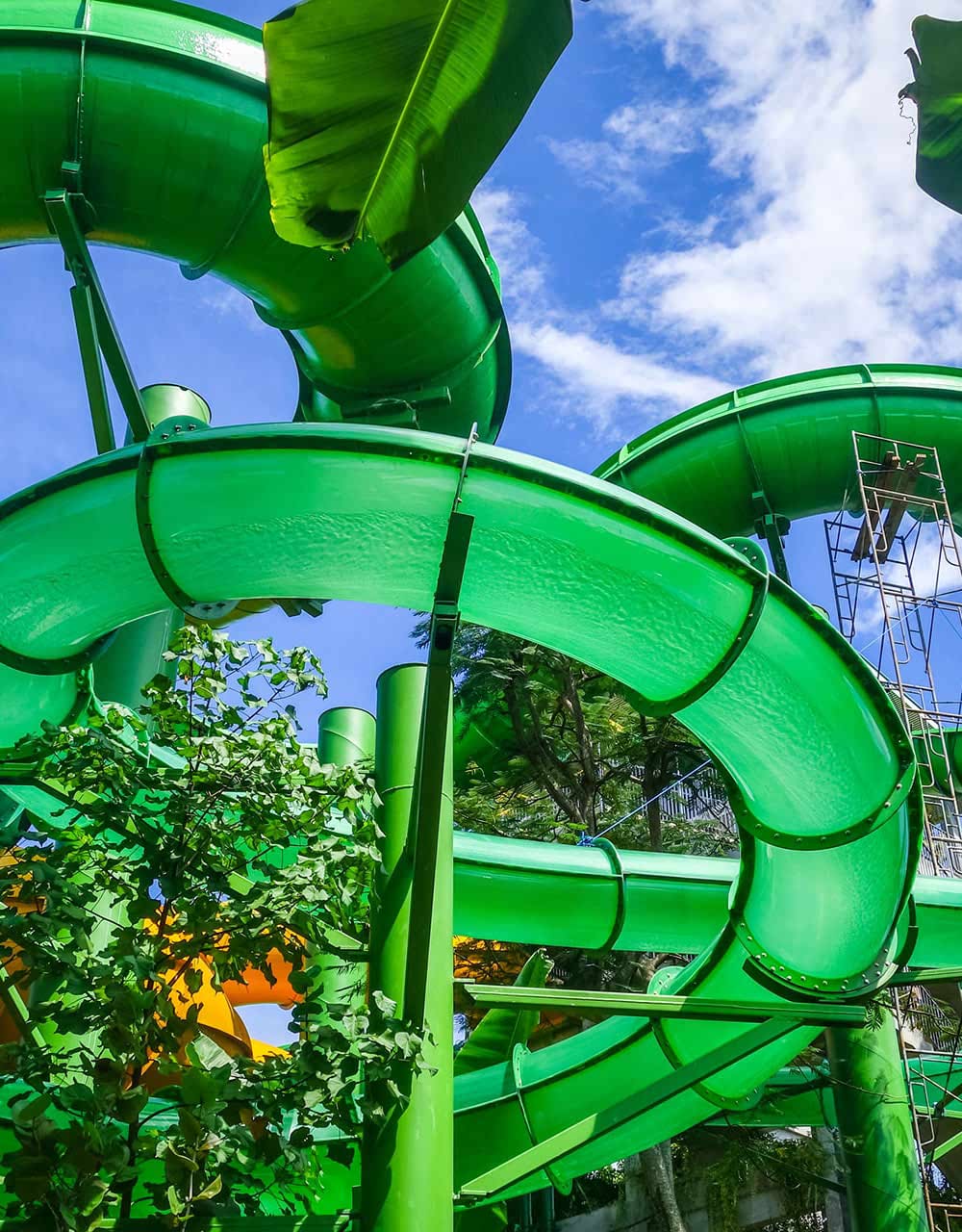 Urban Water Slide